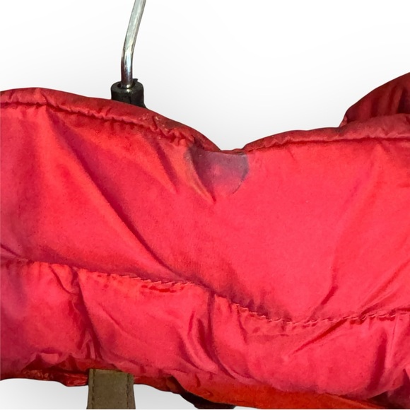 Burberry Brit Winter Balesdean Military Green Down Coat Red 3in1 - Picture 16 of 16